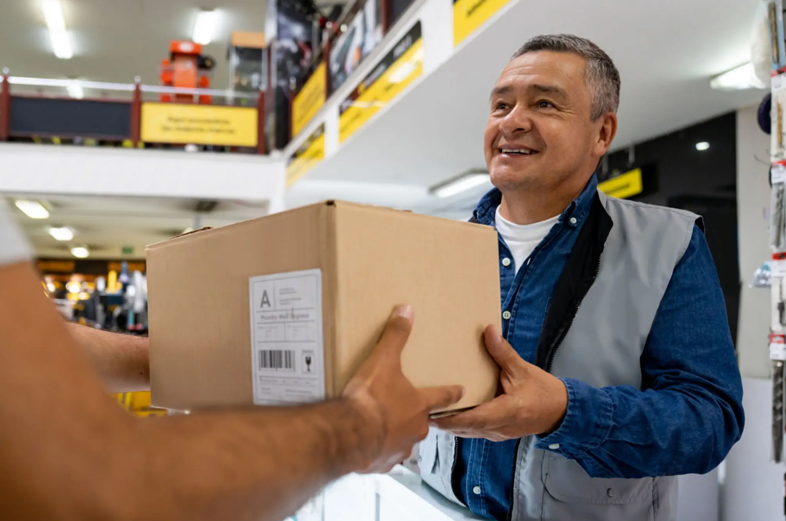 SafeLoad Courier delivery van